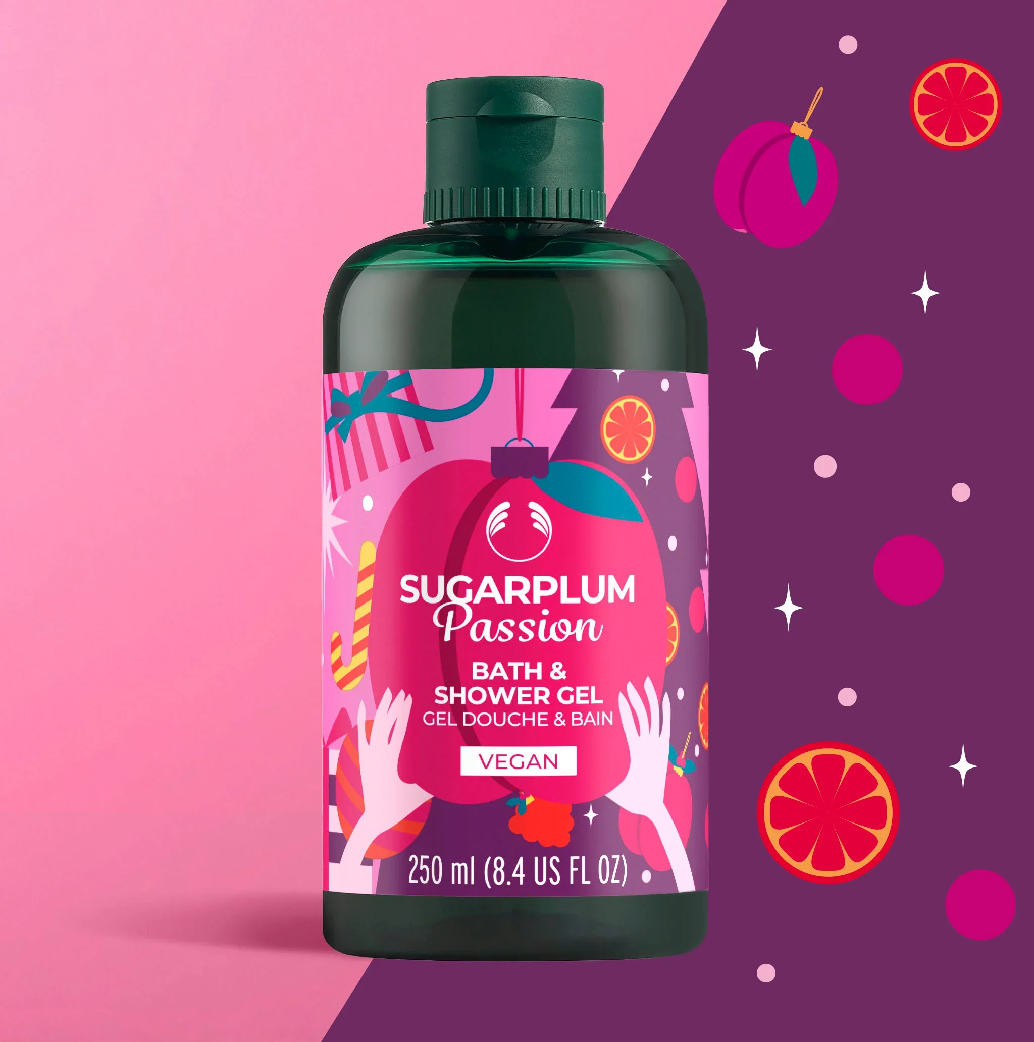 Sugarplum Passion Bath & Shower Gel - Image 3